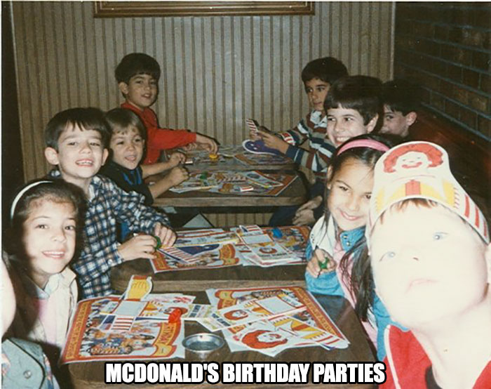 child - Mcdonald'S Birthday Parties