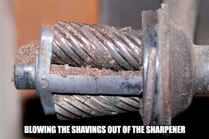 iron - Blowing The Shavings Out Of The Sharpener