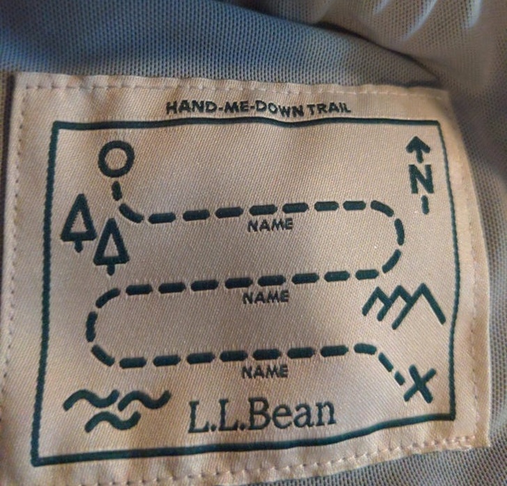 ll bean hand me down trail - HandMeDown Trail 24 Name Wame "Name w L.L.Bean