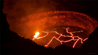 hawaii volcano gif