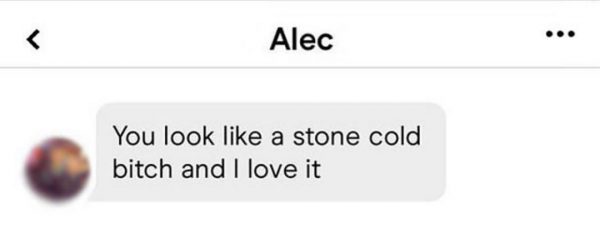 website - Alec You look a stone cold bitch and I love it