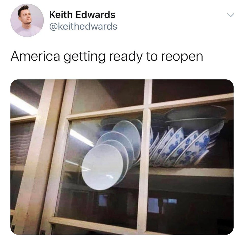 Keith Edwards America getting ready to reopen
