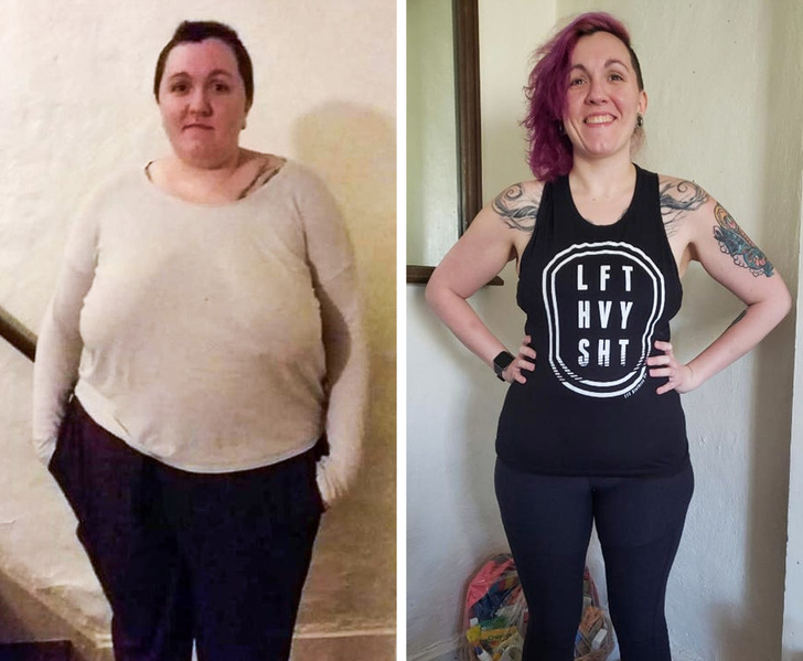 “I think seeing my genuine smile in my progression photos is one of my favorite parts. I knew I was unhappy but didn’t realize how much.”