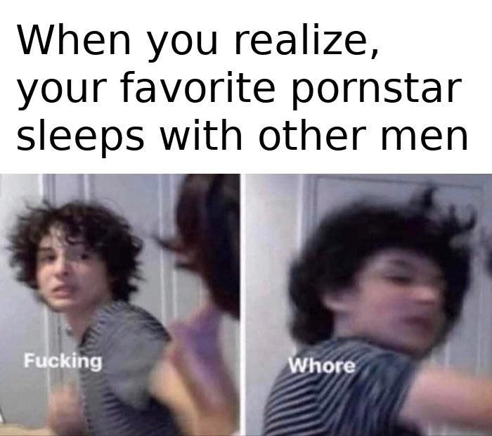 finn wolfhard punching - When you realize, your favorite pornstar sleeps with other men Fucking Whore