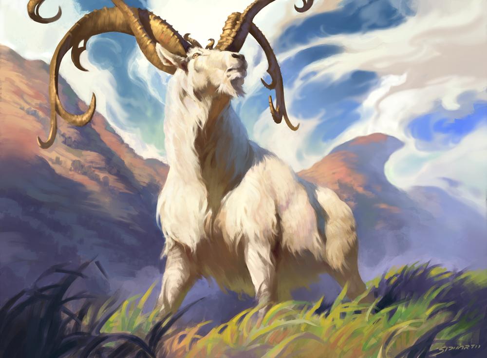 fantasy art ibex