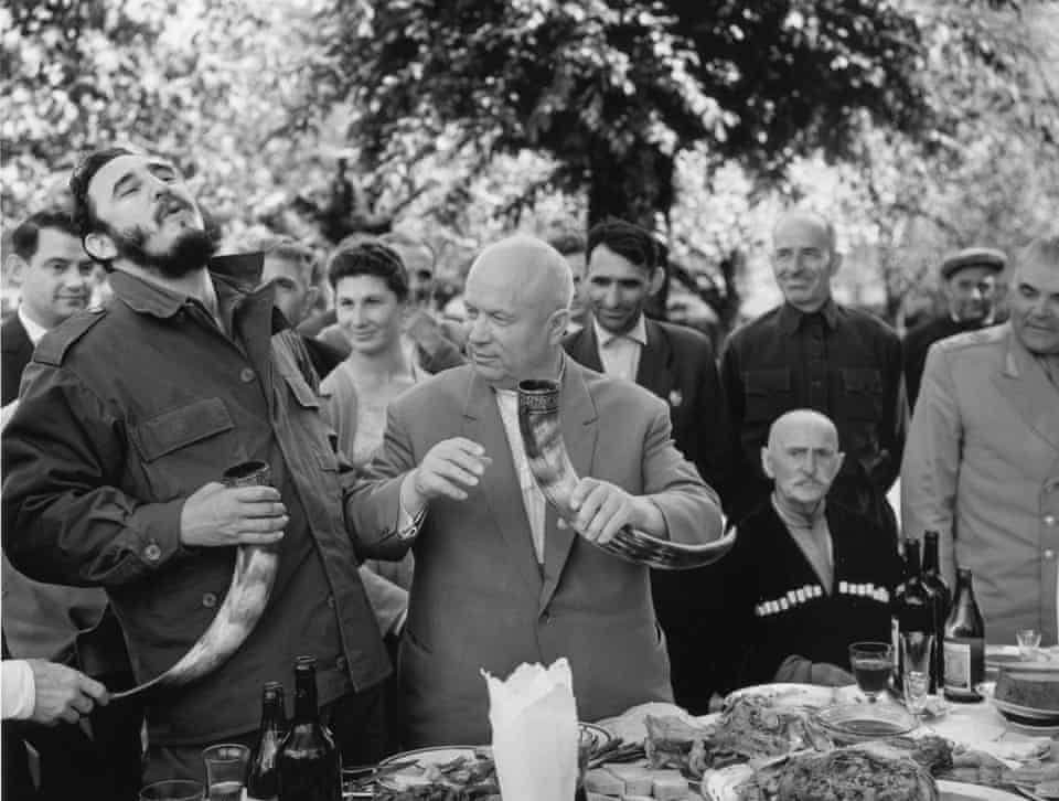 drunk nikita khrushchev