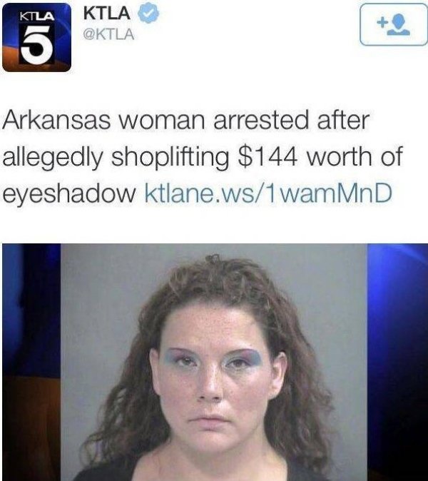 florida man 9 4 - Kila Ktla Arkansas woman arrested after allegedly shoplifting $144 worth of eyeshadow ktlane.ws1 wamMnD