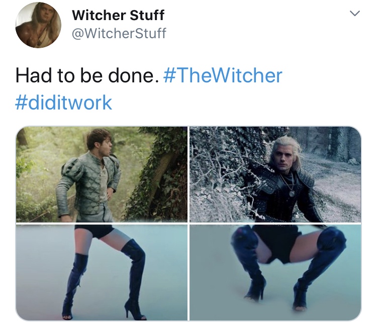 funny memes and pics - human behavior - Witcher Stuff Stuff Had to be done.