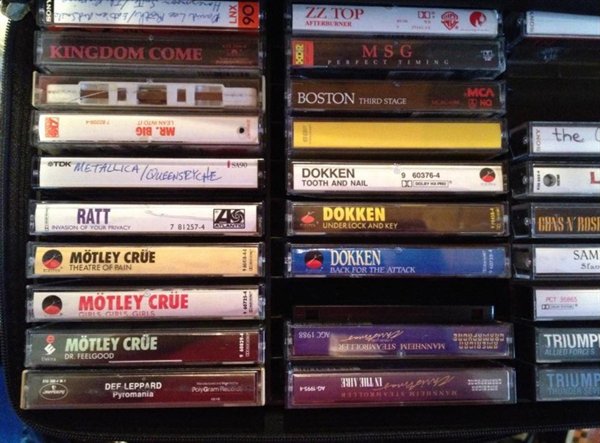 compact cassette - Nos 200327 32 Zz Top Kingdom Come Msg Boston Third Stage 918 " Anon the C Tok Metallica Queenseyche Dokken Tooth And Nail 9603764 Ratt Dokken Under Lock And Key Chs N Rose Mtley Cre Dokken Back For The Attack Sam Sa Theatre Of Bain Mtle
