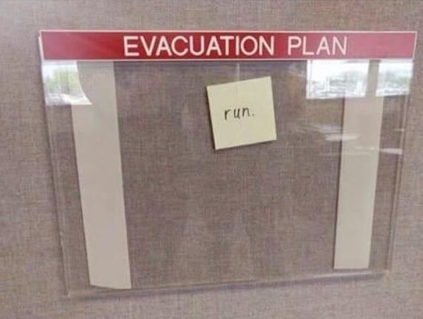 evacuation plan run - Evacuation Plan run.