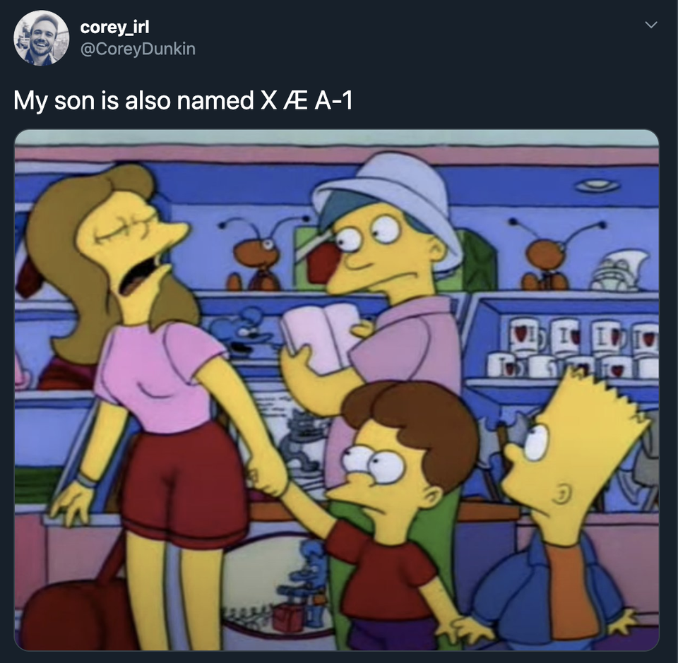 bort simpsons - corey_irl My son is also named X A1