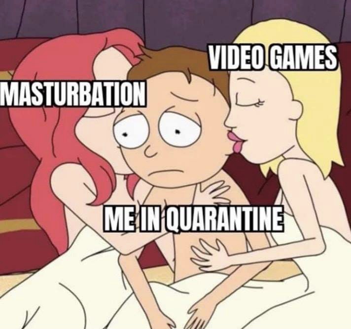 Video Games Masturbation Mein Quarantine