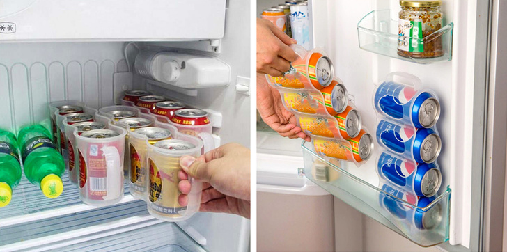 4-can fridge organizers