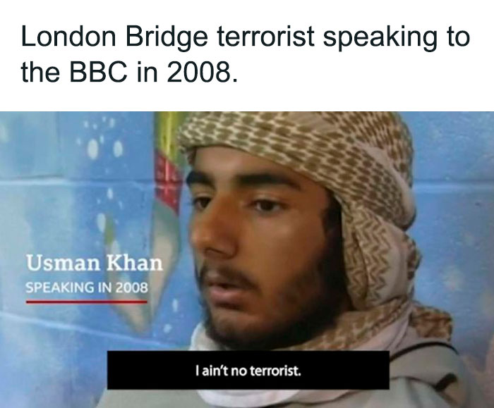 uzman khan - London Bridge terrorist speaking to the Bbc in 2008. Usman Khan Speaking In 2008 I ain't no terrorist.