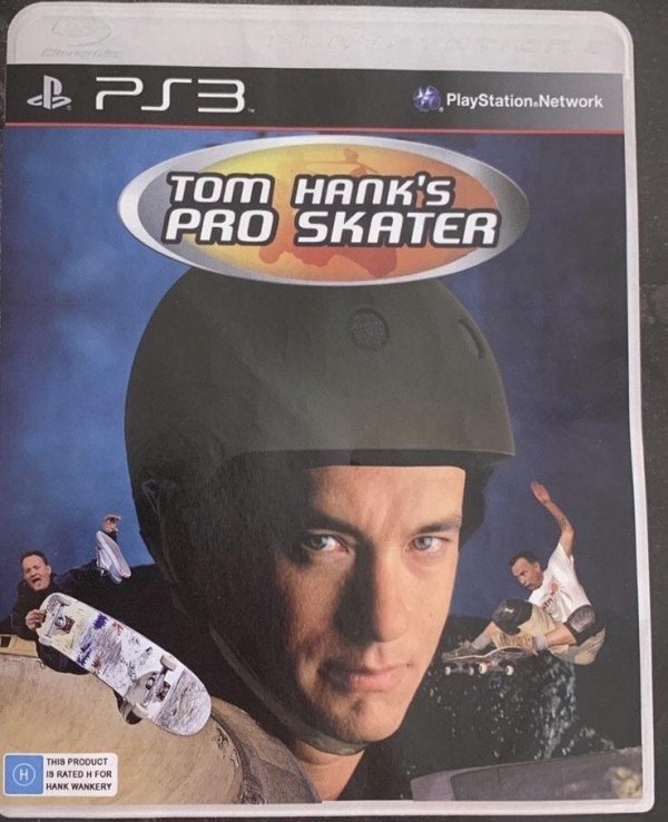 tom hanks pro skater - B PS3 PlayStation Network Tom Hank'S Pro Skater This Product Is Rated H For Hank Wankery