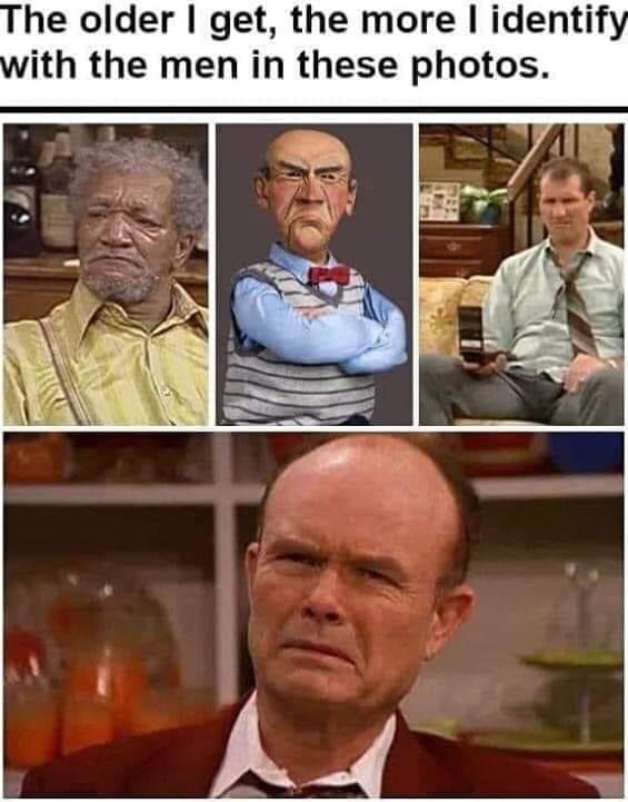 red forman - The older I get, the more I identify with the men in these photos.