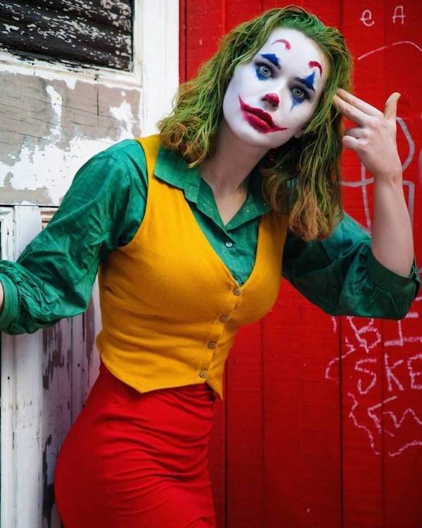 female joker cosplay - Ske