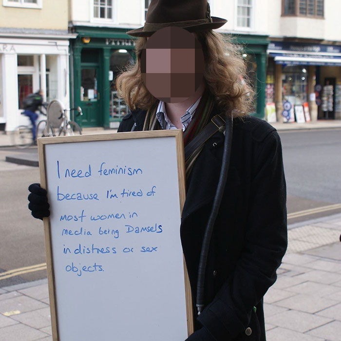 neckbeard stereotype - I need feminism because I'm tired of Most women in meclia being Damsels in distress objects. or sex
