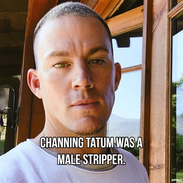 channing tatum - Channing Tatum Was A Male Stripper.