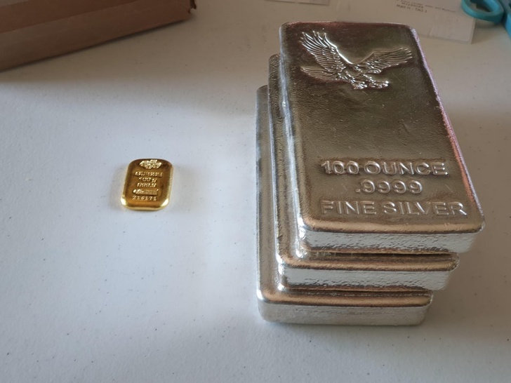 gold to silver ratio reddit - Ance 100 Ounce Imni.Si 236175 Fine Silver