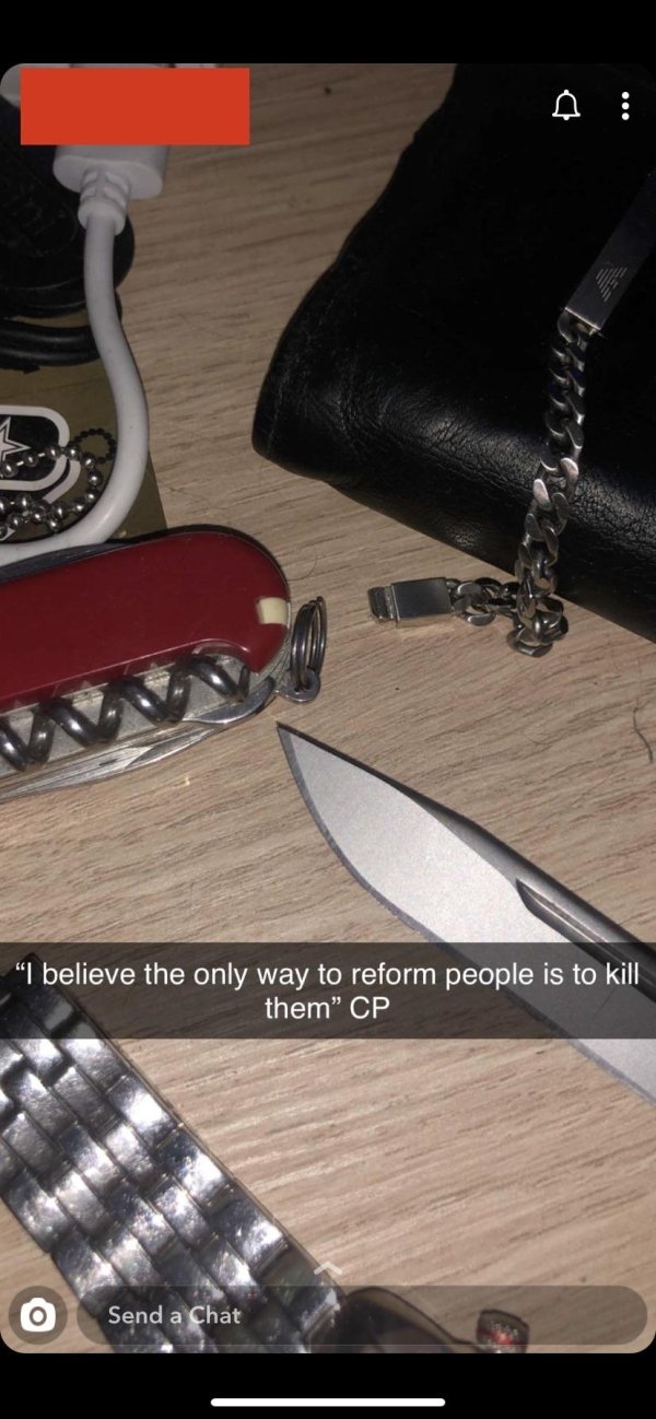 floor - I believe the only way to reform people is to kill them Cp Send a Chat
