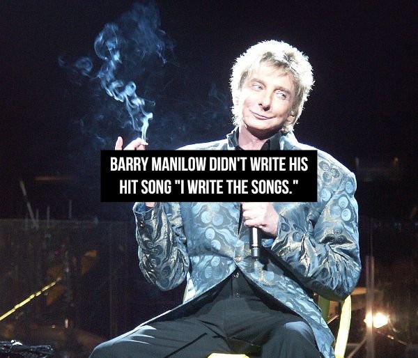 barry manilow jew - Barry Manilow Didn'T Write His Hit Song "I Write The Songs."
