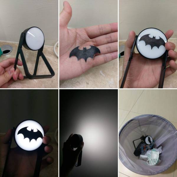 bat signal light doesn't work at all