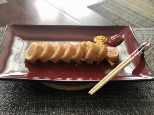 corn dog sushi reddit