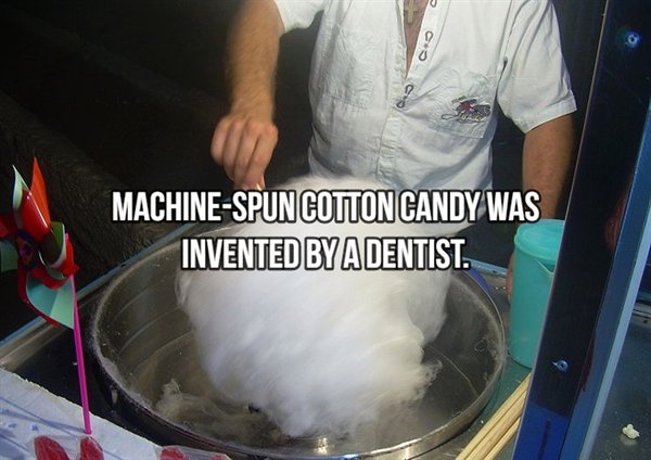 happy national cotton candy day gifs - MachineSpun Cotton Candy Was Invented By A Dentist.