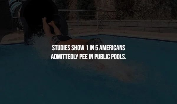 pool - Studies Show 1 In 5 Americans Admittedly Pee In Public Pools.