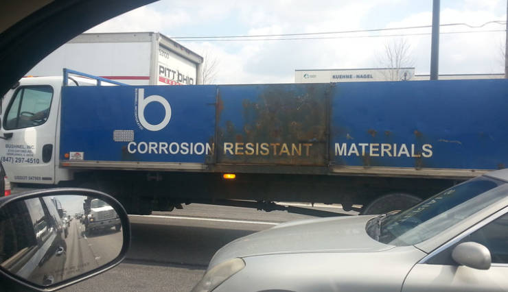 funny irony - Pitt Ohio Kuehne Gel b Del Wc Corrosion Resistant Materials 347 2874510