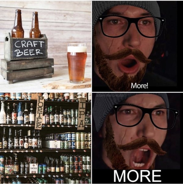 beard - Craft Beer More! adart the creator Lohuo Un Temes More