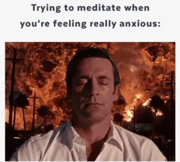 farewell message to boss - Trying to meditate when you're feeling really anxious