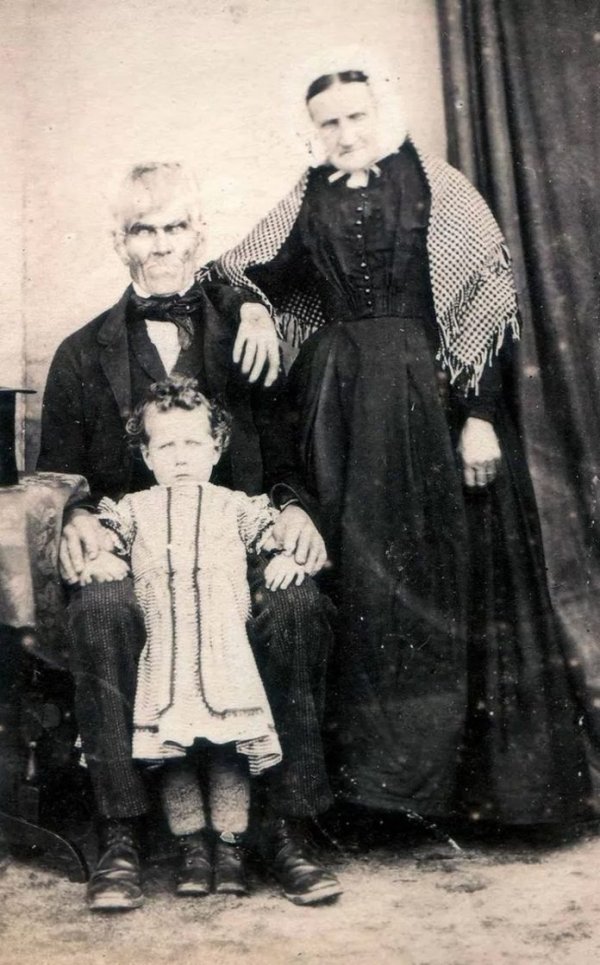 creepy victorian people