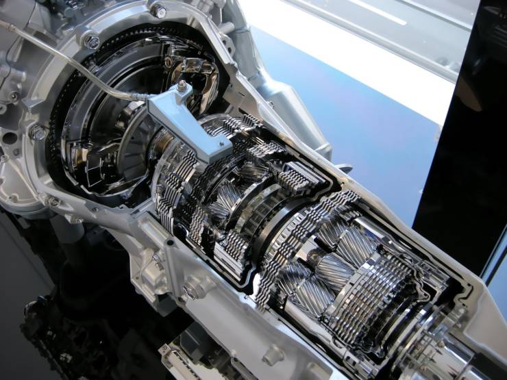 lexus automatic transmission cut in half