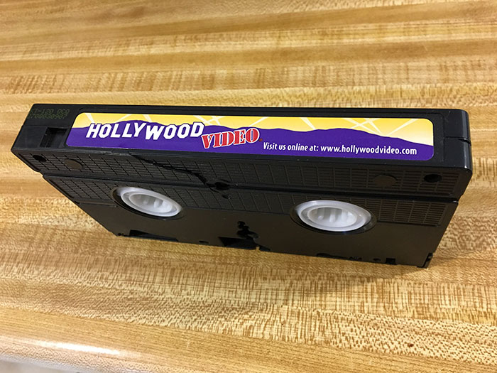 Hollywood Video VHS