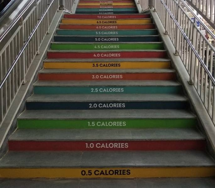 stairs - S1 Am So Calories Localoitt 70 Calories 6.5 Calories 6.0 Calories 5.5 Calories 5.0 Calories 4.5 Calories 4.0 Calories 3.5 Calories 3.0 Calories 2.5 Calories 2.0 Calories 1.5 Calories 1.0 Calories 0.5 Calories