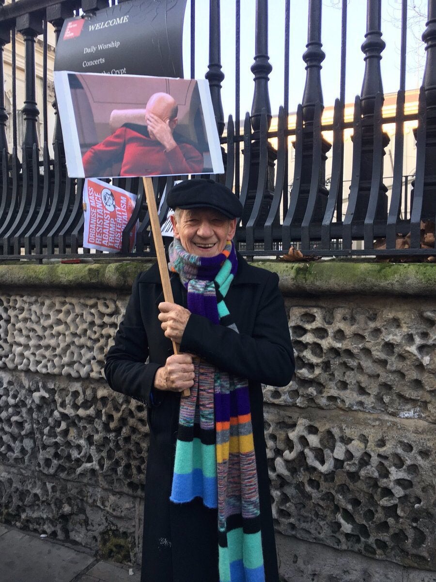 ian mckellen women's march - Organise Mass Resistance Against Concerts Dully Worship Welcome Austeralism