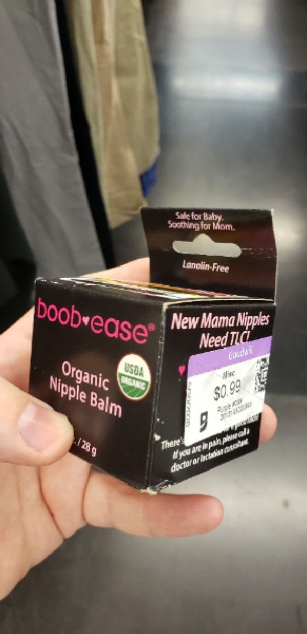 Safe for Baby Soothing for Mom LanolinFree boob ease New Mama Nipples Need Tla bocda Organic Nipple Balm Usda Organic $0.99 9 There's if you are in pak paswali doctar ar lactat