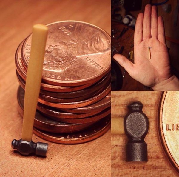 26 Miniature Versions of Common Items.