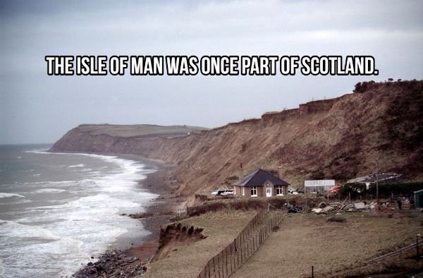 coast - The Isle Of Man Was Once Part Of Scotland.