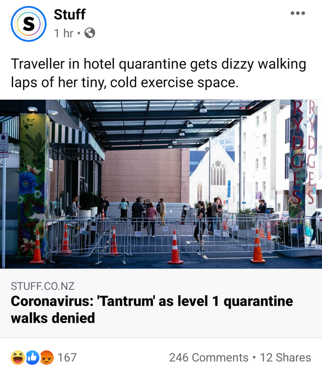 gemini ziekenhuis - S Stuff 1 hr. Traveller in hotel quarantine gets dizzy walking laps of her tiny, cold exercise space. Stuff.Co.Nz Coronavirus 'Tantrum' as level 1 quarantine walks denied 167 246 . 12