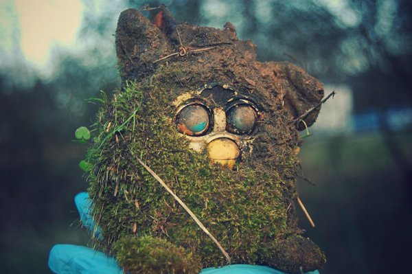 moss covered furby