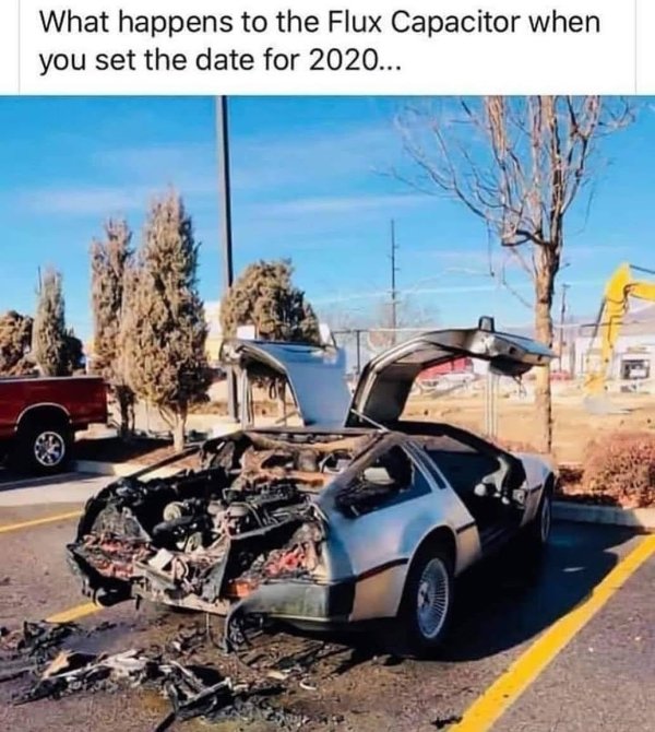 car flux capacitor - What happens to the Flux Capacitor when you set the date for 2020...
