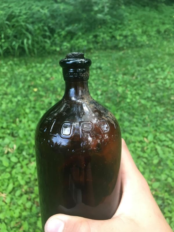 glass bottle