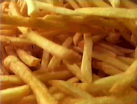 french fries gif