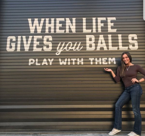 poster - When Life Gives you Balls Play With Them