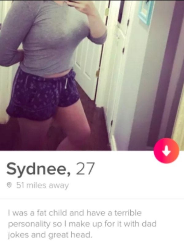 32 Tinder Profiles With No Shame.