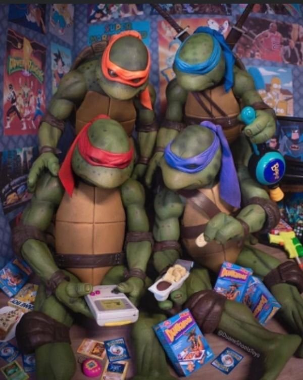 teenage mutant ninja turtles gameboy dunkaroos