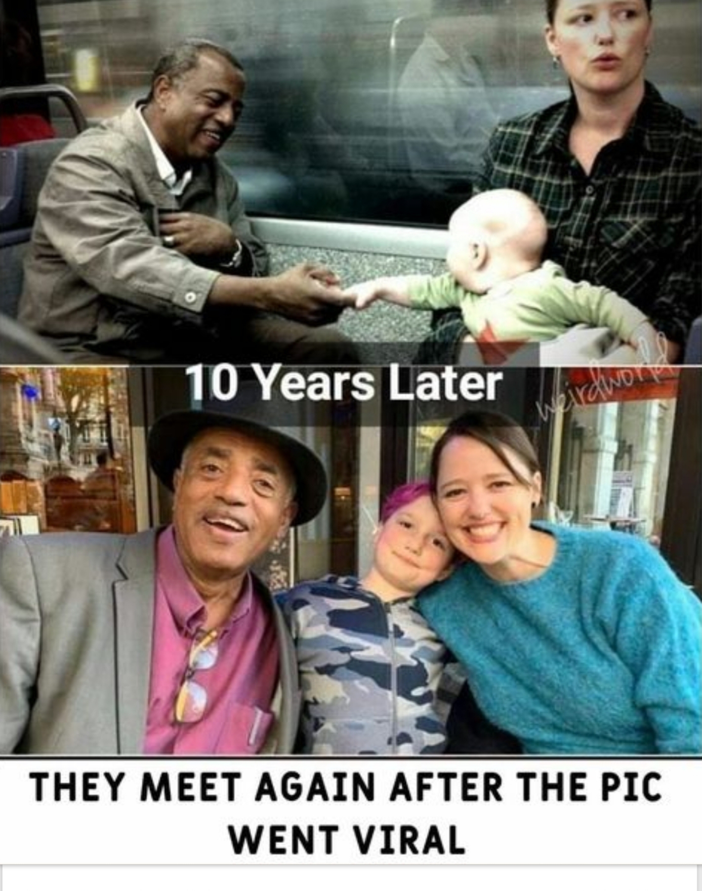 no one is born a racist - 10 Years Later Wildwo They Meet Again After The Pic Went Viral
